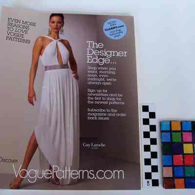Vogue Patterns June July 2008 Back