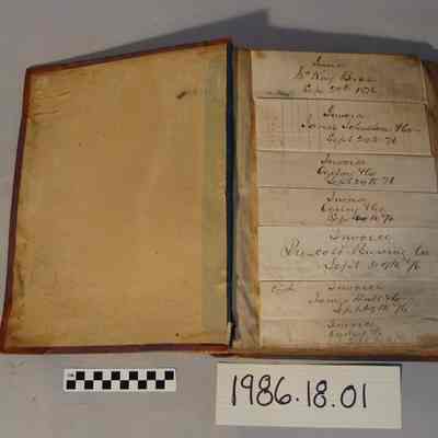 front cover open