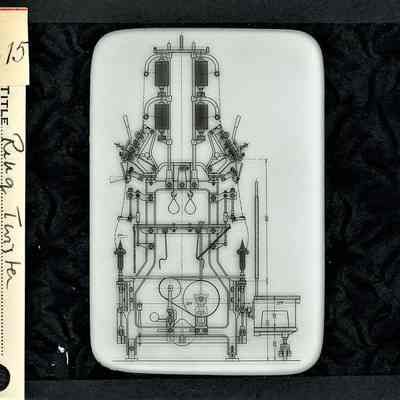 Glass-plate negative slide