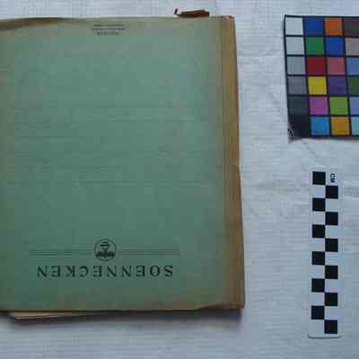 Notebook; Textile Chemistry, Dyeing