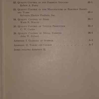 Quality control handbook / J.M. Juran, Editor-in-Chief; Leonard A. Seder, Associate Editor; Frank M. Gryna, Jr., Associate Editor.