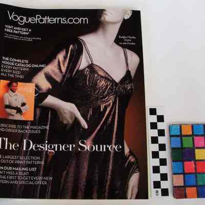Vogue Patterns October November 2008 Back