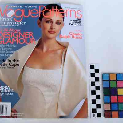 Vogue Patterns December 2008 January 2009 Cover