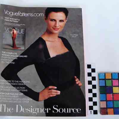 Vogue Patterns December 2008 January 2009 Back