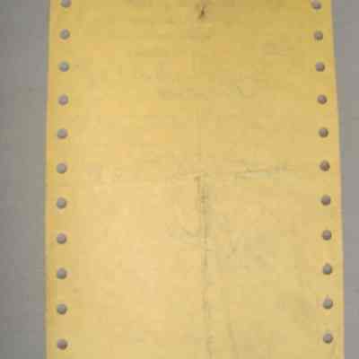 Giles Auto Parts receipt for Fulton Bros.