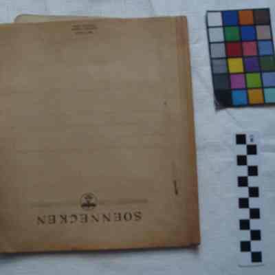 Notebook of title terms, translated into various languages