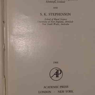 Wool Growth / by M. L. Ryder and S. K. Stephenson.