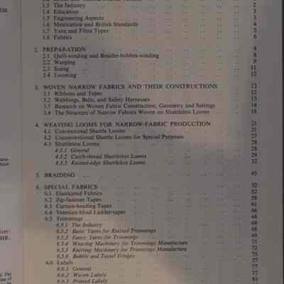 Textile progress : The production and properties of narrow fabrics / by J.P. Turner.