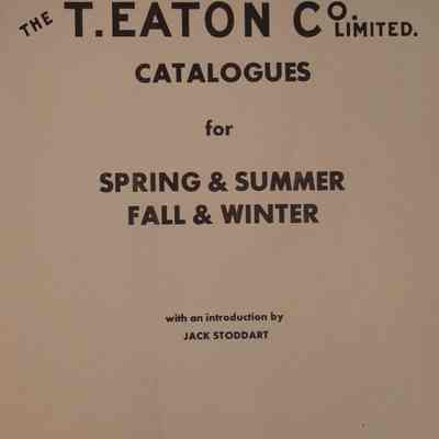 The 1901 editions of the T. Eaton Co. Limited catalogues for spring & summer, fall & winter.