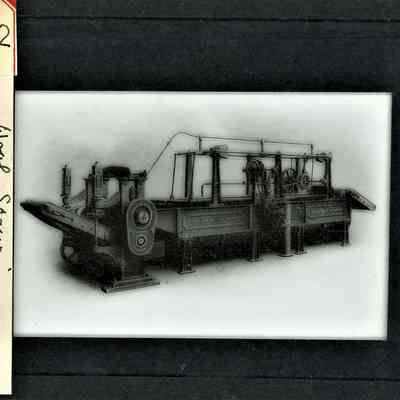 Glass-plate negative slide