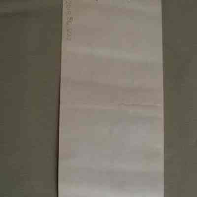 Royal Bank of Canada Almonte receipt for a loan for Leonard Fulton