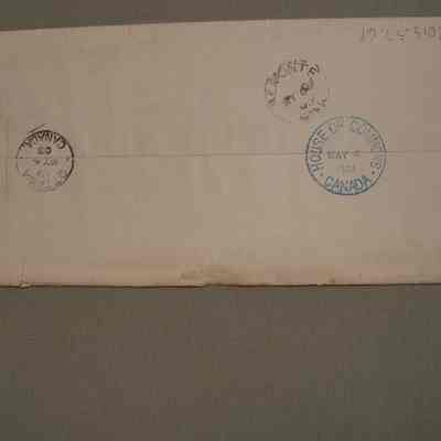 Envelope for B. Rosamond