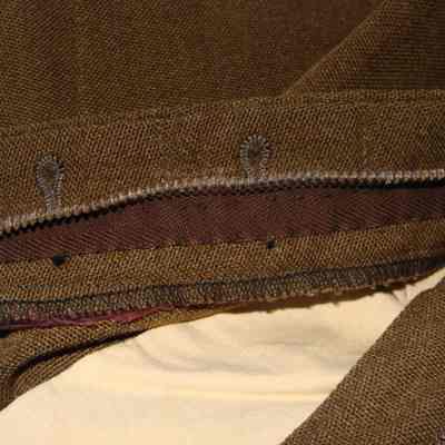 Gray/ Green Woolen Pants