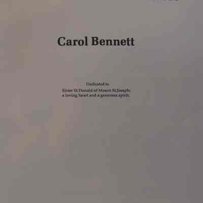 Peter Robinson's Setllers / Carol Bennett.