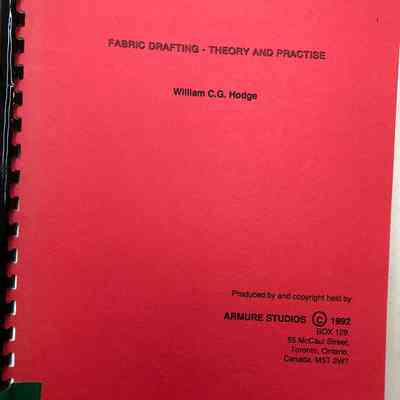 "Fabric Drafting - Theory and Practice"