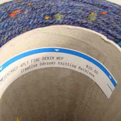 Label inside cone
