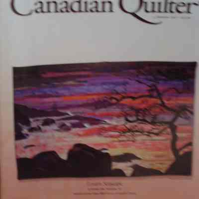 Canadian quilter's association: Autumn 2007, Vol. 26, No. 1.