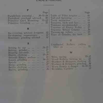 Woollen and worsted cards : a short practical treatise upon modern methods of grinding.