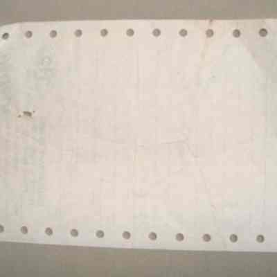 Giles Auto Parts receipt for Len Fulton