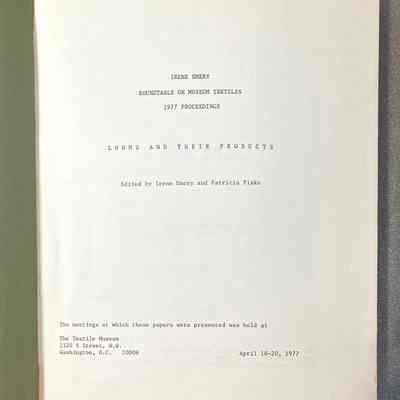 1977 Proceeedings - Inside Title Page