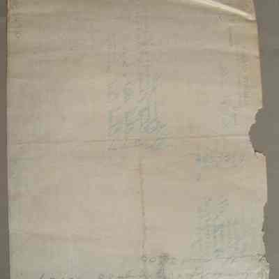 Almonte Garage receipt for Len Fulton