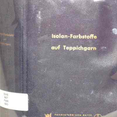 Isolan-Farbstoffe auf Teppichgarn.