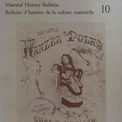 Material History Bulletin 10 / National Museum of Man.