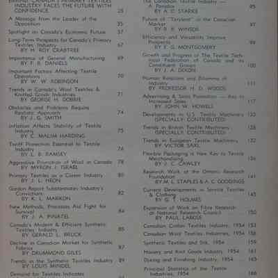 Canadian textile journal's : Manual of the textile industry of Canada 1957 / Editor: William King.