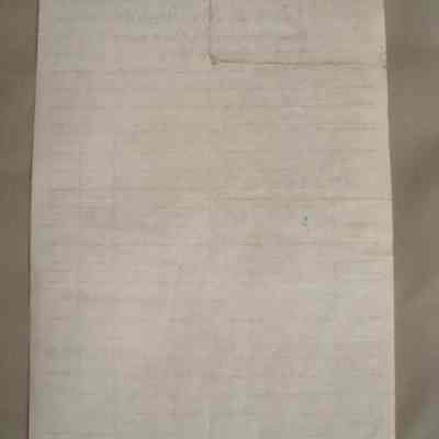 Chas. E. Symington receipt for Len Fulton