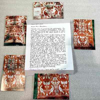 Letter and 5 Photos all together