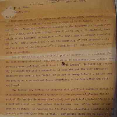 close-up of text
