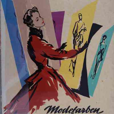 Modefarben : Winter 1954/55.