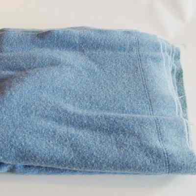 Folded blanket