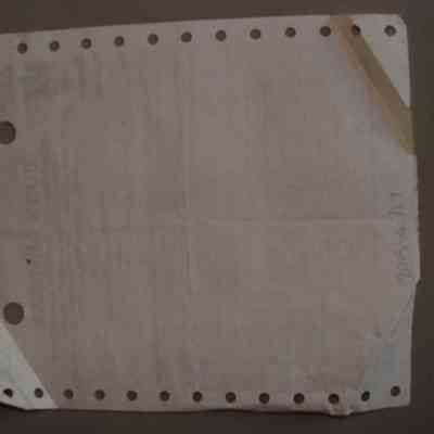 John Lindsay International Harvester receipt for Len Fulton