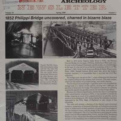 Society for Industrial Archeology newsletter.