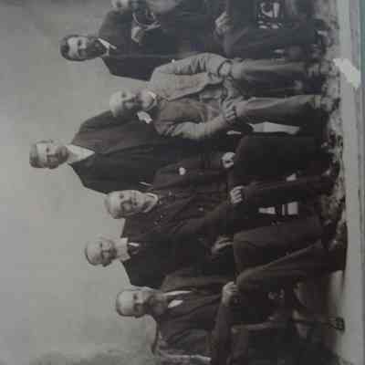 Black and white old photo
