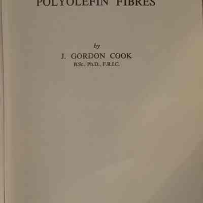 Handbook of polyolefin fibres / By J. Gordon Cook.