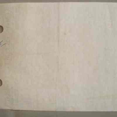 Almonte Co-operative Cold Storage LTD. receipt for Len Fulton