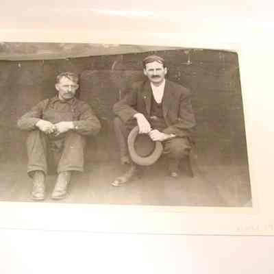 Richard William Lee and Hirst Taylor on Victoria Woolen Mill Roof