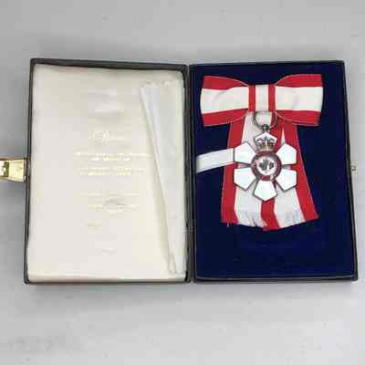 Dorothy Burnham's Order of Canada Medal