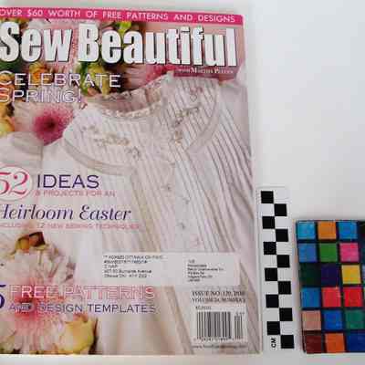 Sew Beautiful Issue 129 2010 Cover