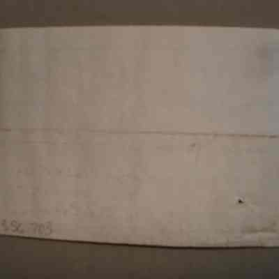 A. A. Hanna, V.S., D.V.M. Veterinarian receipt for Len Fulton
