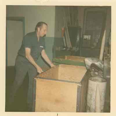 Sye Dugdale Working at No. 1 Mill