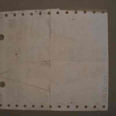 John Lindsay International Harvester receipt for Len Fulton
