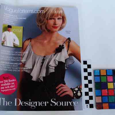 Vogue Patterns June July 2009 Back