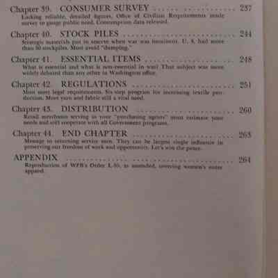 Thread of victory : The conversion and conservation of textiles, clothing and leather for the world's biggest war program / by Frank L. Walton.