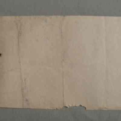 J. H. Martin Receipt for Len Fulton