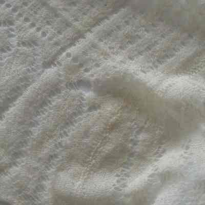 Christening blanket detail