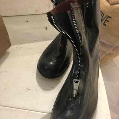 Rubber boots