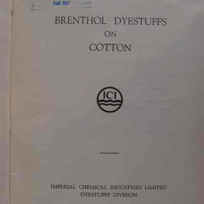 Brethnol dyestuffs on cotton.